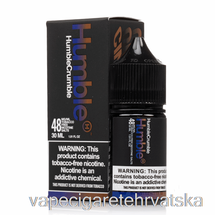 Vape Cigarete Humble Crumble - Humble Salts - 30ml 48mg